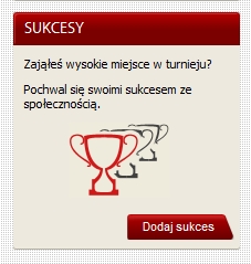 Sukcesy w profilu