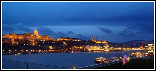 Budapeszt - Widok z okna
