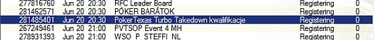 PokerTexas Turbo Takedown kwalifikacje