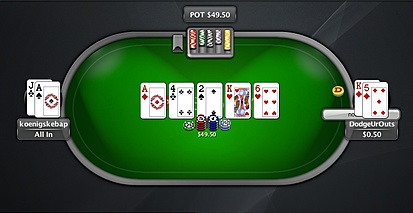 Rozdanie numer 70.000.000.000 na PokerStars