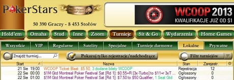 WCOOP Ticket Blast