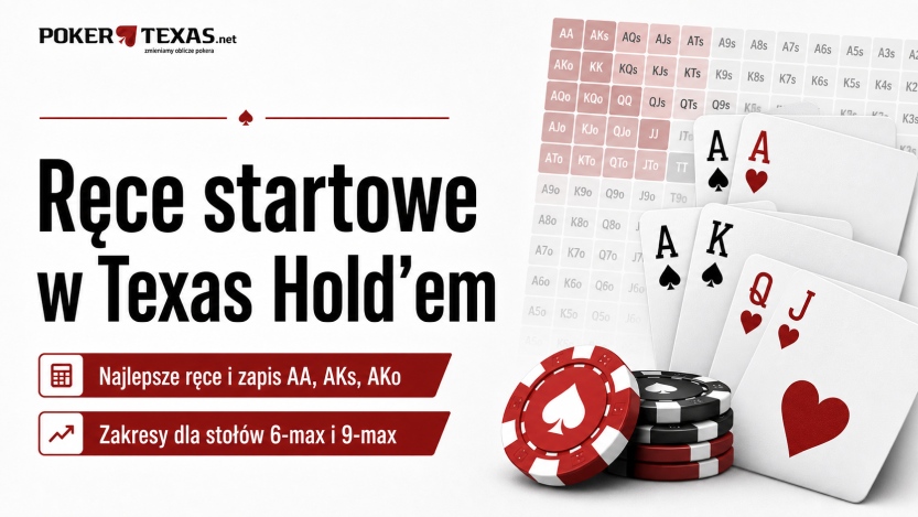 Ręce startowe w Texas Hold’em – najlepsze karty i zakresy gry