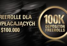 Złóż depozyt i graj we freerollach o $100.000