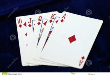 Royal Flush Diamonds