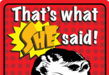 That’s what she said