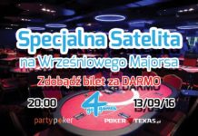 Specjalna satelita na PartyPoker – zdobądź wejściówkę do September Major w kasynie Go4Games!