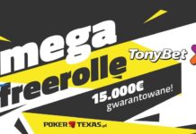 Fantastyczna promocja od TonyBet Poker – pięć freerolli z pulą nagród 15.000€!
