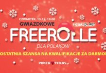 Już dziś ostatni darmowy turniej serii Polish Winter Magic Freeroll!