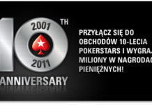 10 lat PokerStars- 10 milionów dolarów do wygrania!