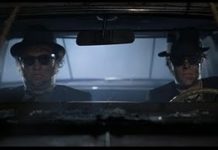 – It’s a hundred and six miles to Chicago, we’ve got a full tank of gas, half a pack of cigarettes, it’s dark, and we’re wearing sunglasses. – Hit it.