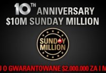 Bilet do Sunday Million w turnieju za 5 FPP