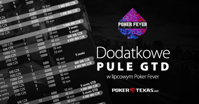 Dodatkowe pule gwarantowane - Poker Fever