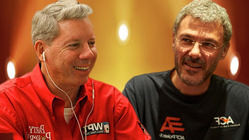 Mike Sexton i Bruno Fitoussi WPT