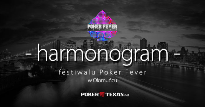 Harmonogram Olomouc Poker Fever