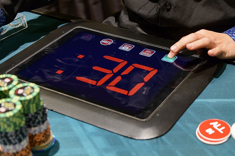 WPT Action Clock