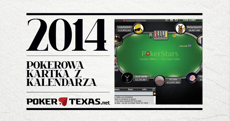 Richardson22 zajął trzy lata temu trzecie miejsce w Sunday Million