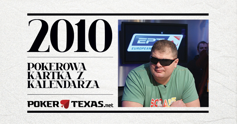 Siedem lat temu Artur Wasek był czwarty na EPT Londyn