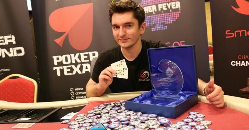 Maciej Rogacki - zwycięzca marcowego High Rollera