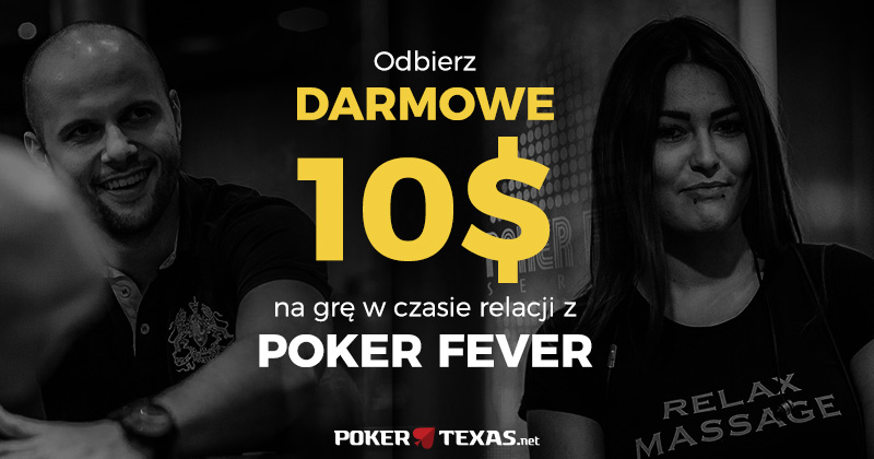 Darmowe 10$ PokerFever