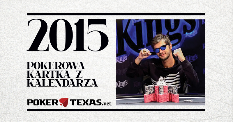 Mateusz Dziewoński wygrał dwa lata temu Main Event WSOP Circuit Rozvadov