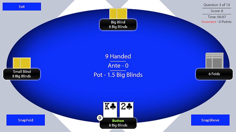 Snap Shove - pokerowe programy