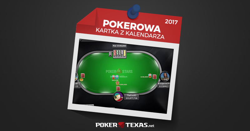 KasparovAKs zajął przed rokiem trzecie miejsce w Sunday Million