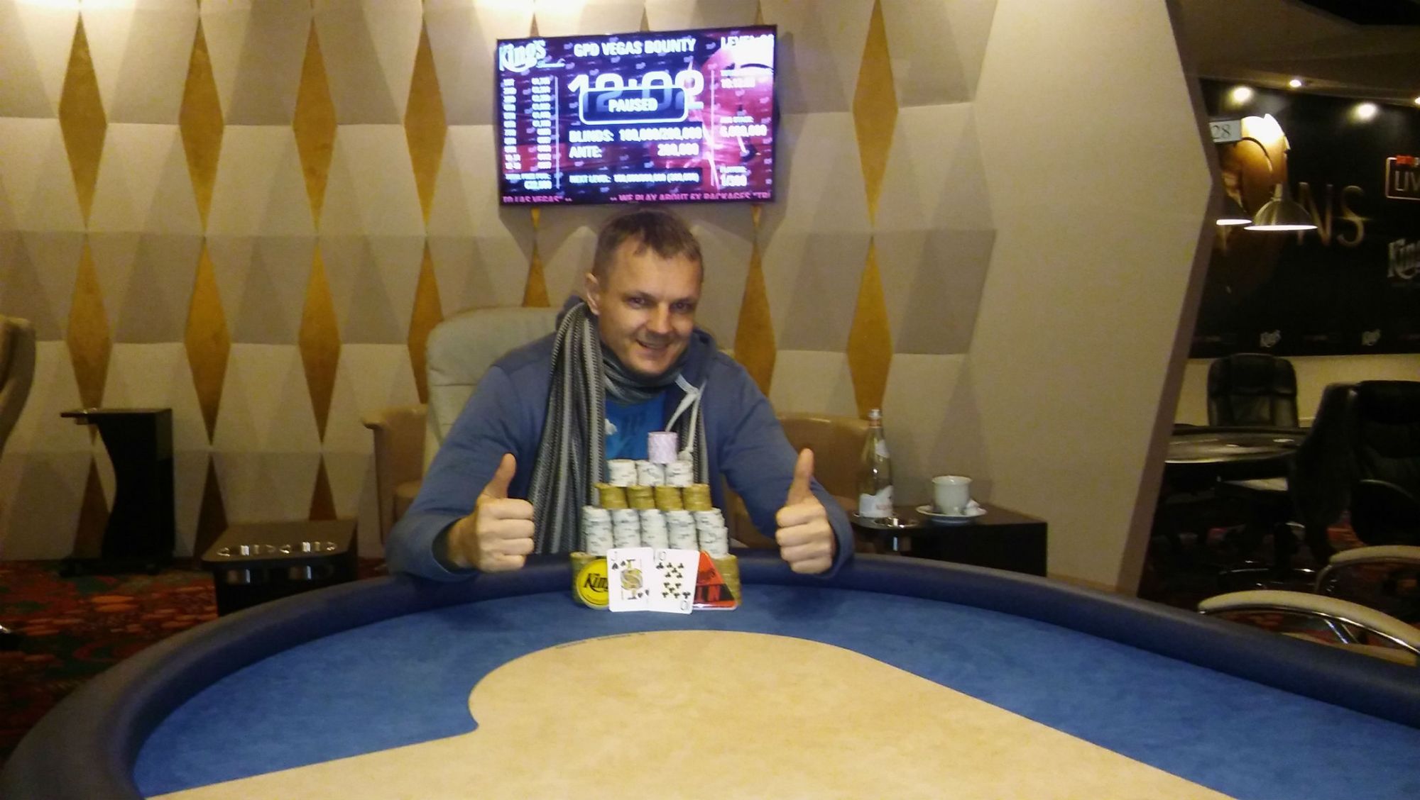 Marcin Bekisz triumfuje w turnieju GPD Vegas Bounty