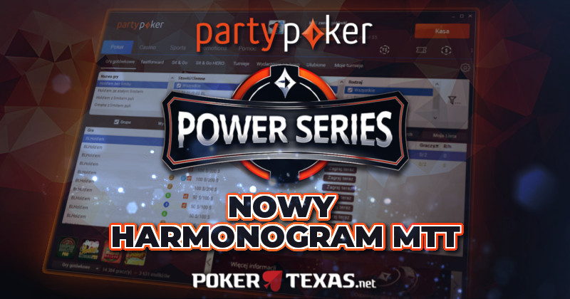 Power Series - nowy harmonogram MTT