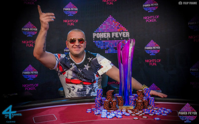 Miroslav Janek - zwycięzca marcowego Poker Fever Series