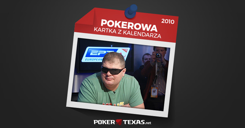 Artur Wasek zajął osiem lat temu czwarte miejsce na EPT Berlin