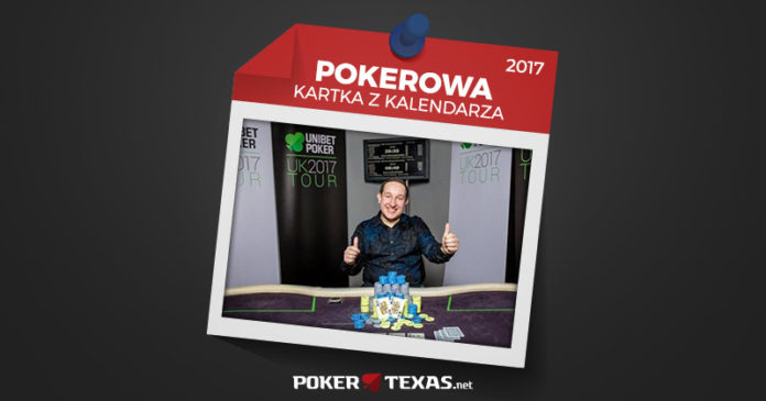 Mateusz Krzyżewski rok temu sięgnął po tytuł na UK Unibet Poker Tour