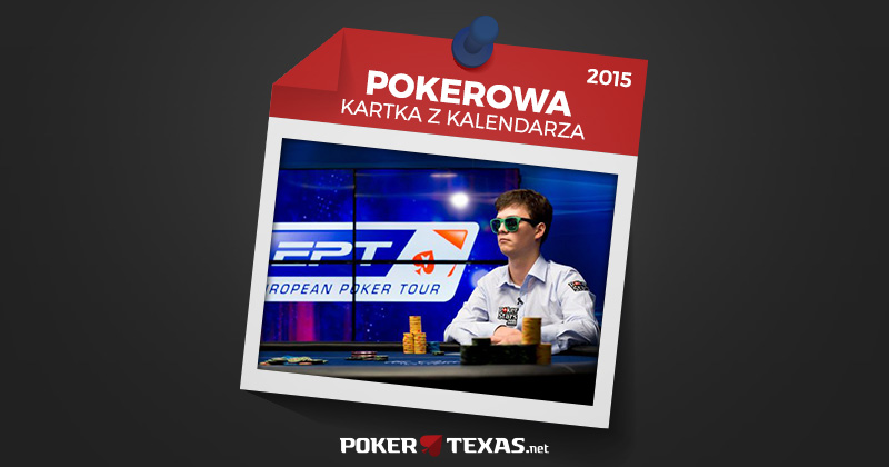 Dominik Pańka trzy lata temu zajął trzecie miejsce w Main Evencie EPT Malta