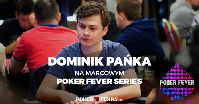 Dominik Pańka zagra na marcowym Poker Fever Series