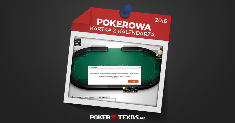 BesPU dwa lata temu pojechał na WPT za zaledwie jednego centa