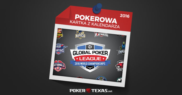 Dwa lata temu zainaugurowano rozgrywki Global Poker League