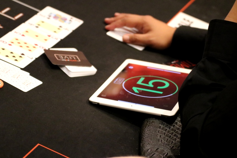 Shot clock na festiwalu PartyPoker Millions Barcelona