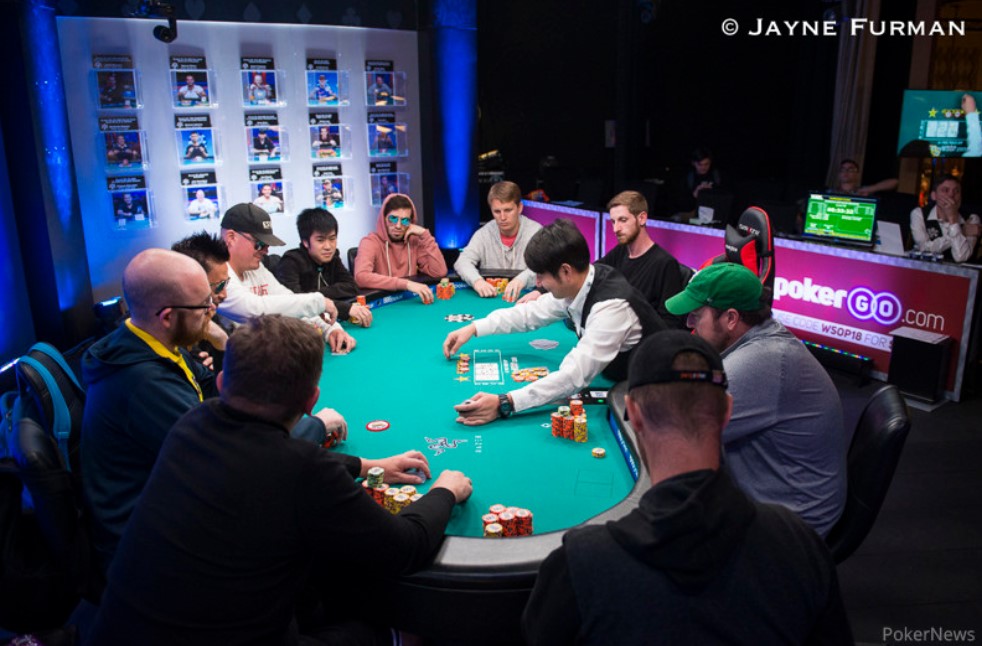 Stół finałowy - WSOP