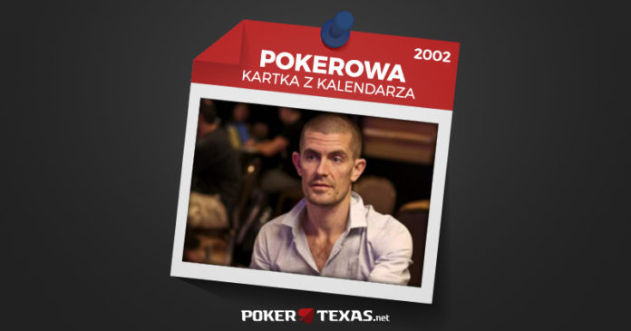 Gus Hansen został szesnaście lat temu pierwszym mistrzem World Poker Tour