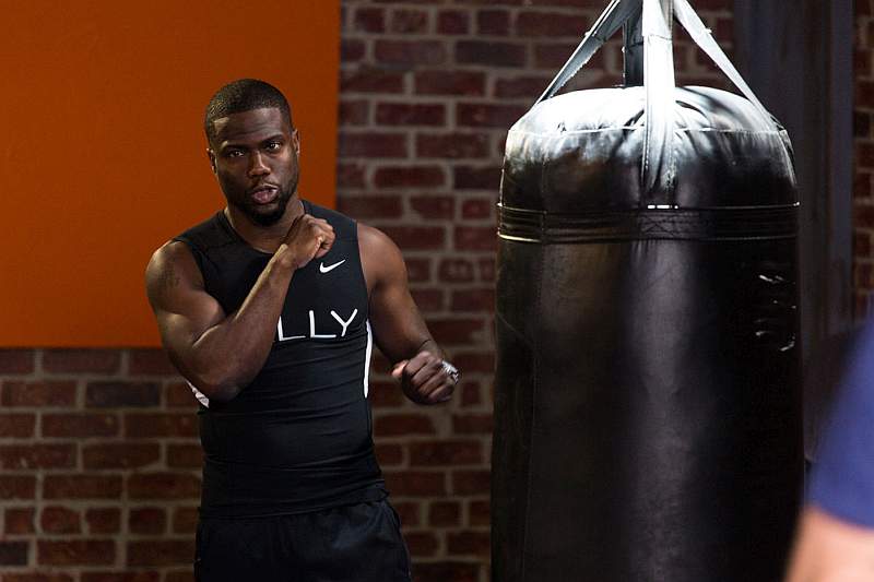 Kevin Hart Antonio Esfandiari boks