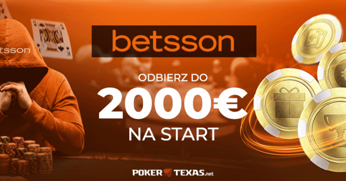 Betsson - 2.000€ bonusu powitalnego