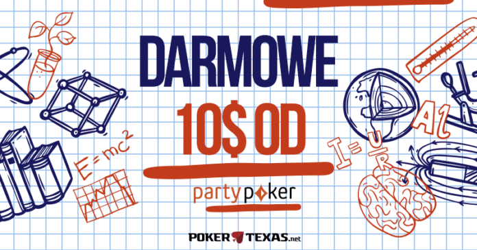 Darmowe 10$ PartyPoker