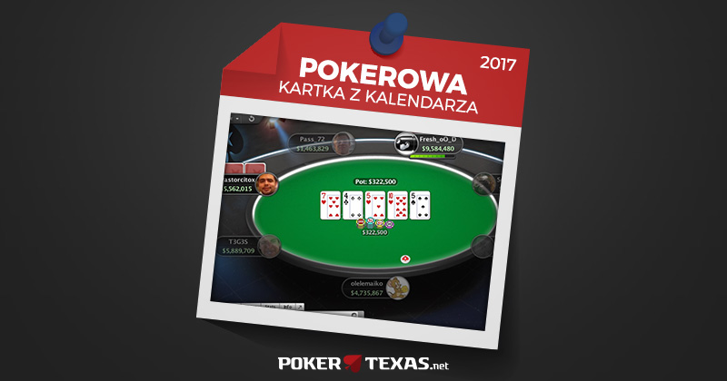Rok temu T3G3S zanotował świetny wynik na WCOOP