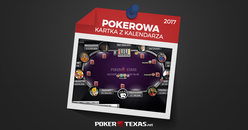Rok temu blackaces93 zgarnął wielkie pieniądze na WCOOP