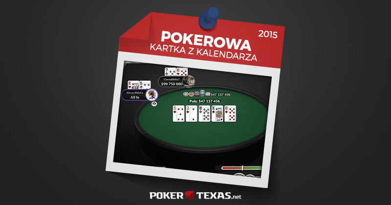 Trzy lata temu AlwaysiNduCe zgarnął 1.000.000$ w Main Evencie WCOOP