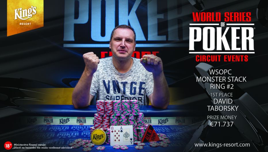 David Taborsky zgarnął ponad 71.000€ i mistrzowski pierścień