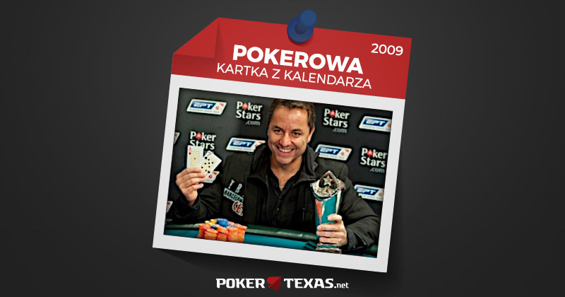 Pokerowa kartka z kalendarza