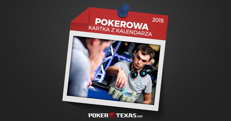 Pokerowa kartka z kalendarza