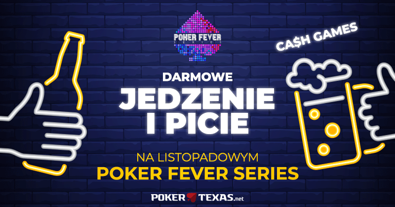 Jedzenie i napoje Poker Fever Series