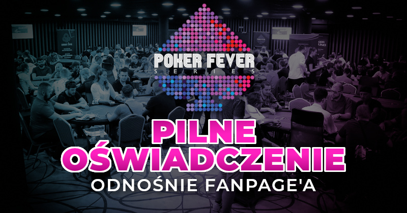 Oświadczenie Poker Fever