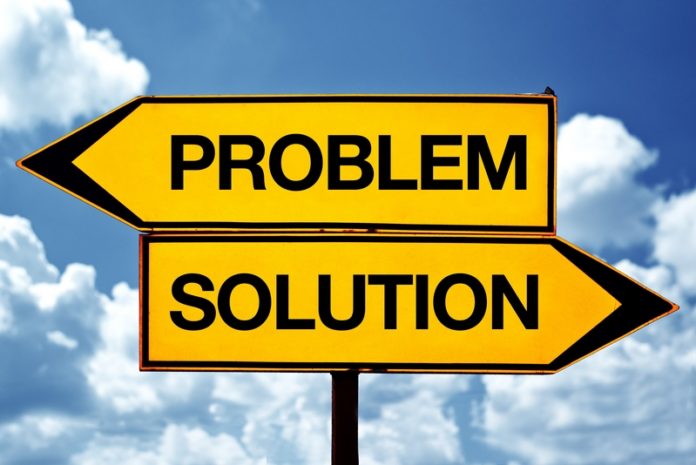 problem or soultion, opposite signs